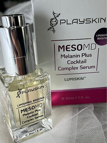  Beden Playskin leke karşıtı melanin plus serum