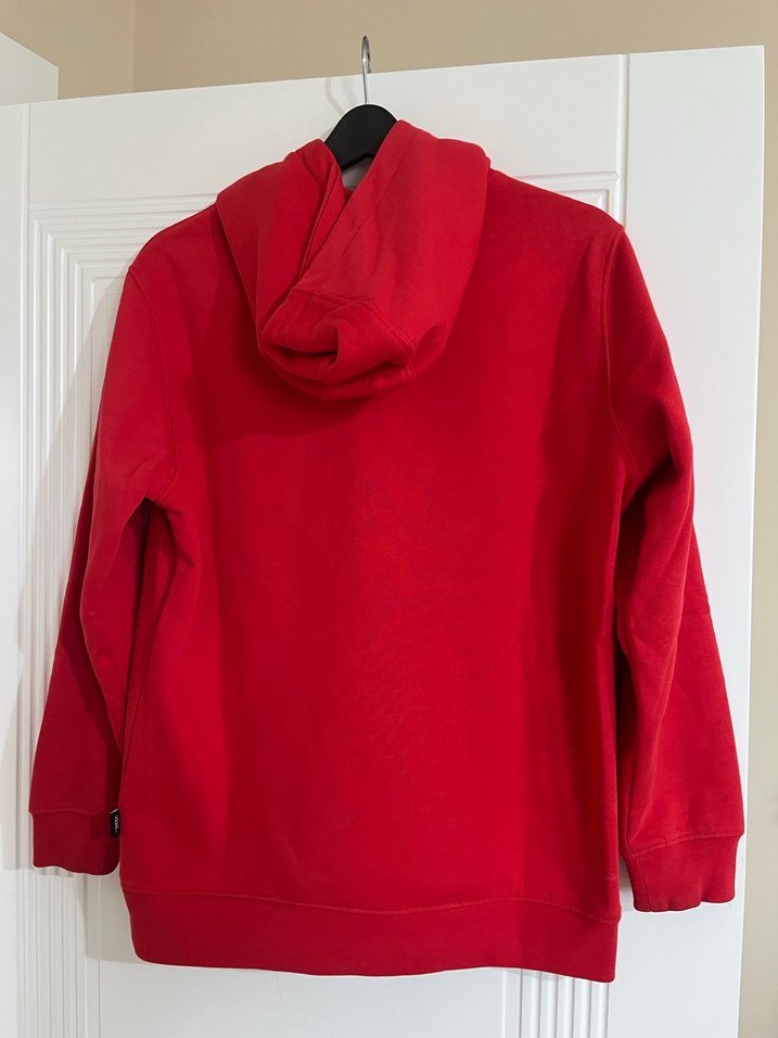 Kırmızı Kapüşonlu Vans Sweatshirt - Görsel 2
