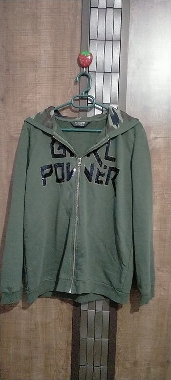 Kapüşonlu hırka - Görsel 3