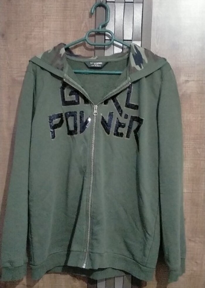 Kapüşonlu hırka - Görsel 3