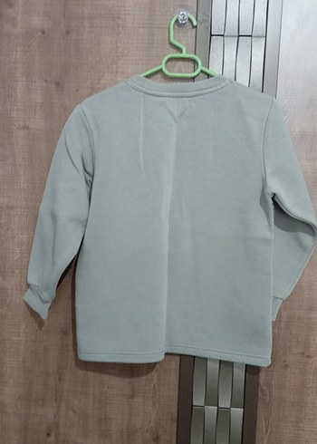 Gri Baskılı Erkek Sweatshirt Uzun Kollu - Görsel 3