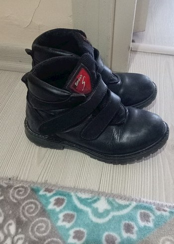 Erkek Çocuk Siyah Biker Botlar - Görsel 3