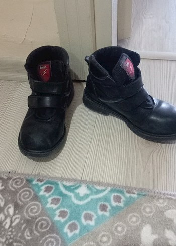 Erkek Çocuk Siyah Biker Botlar - Görsel 2