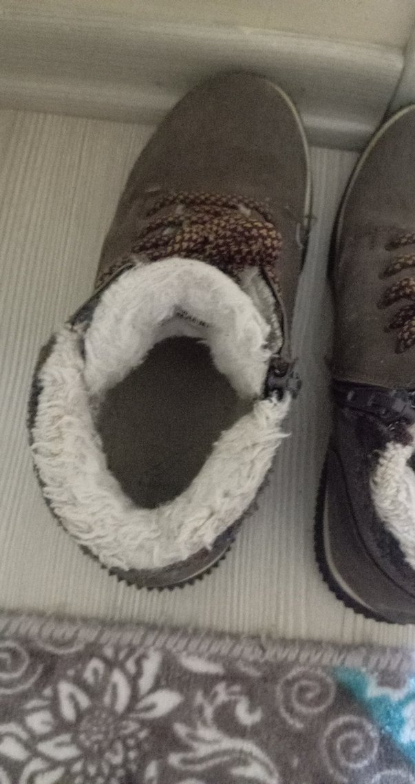 Gri Erkek Çocuk Süet Bot Kürklü - Görsel 5