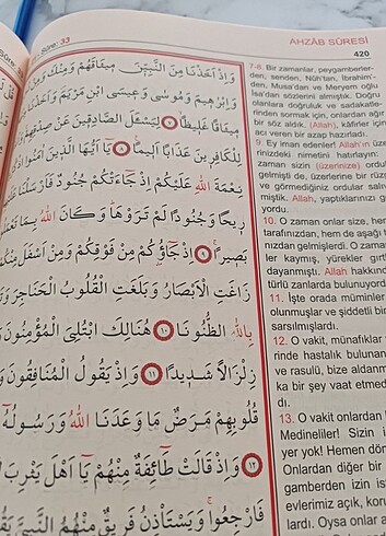  Beden kuranı kerim ve meali orta boy 
