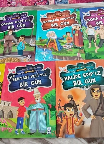  TİMAŞ ÜNLÜLERLE BİR GÜN 2 SERİSİ 9 KİTAP 