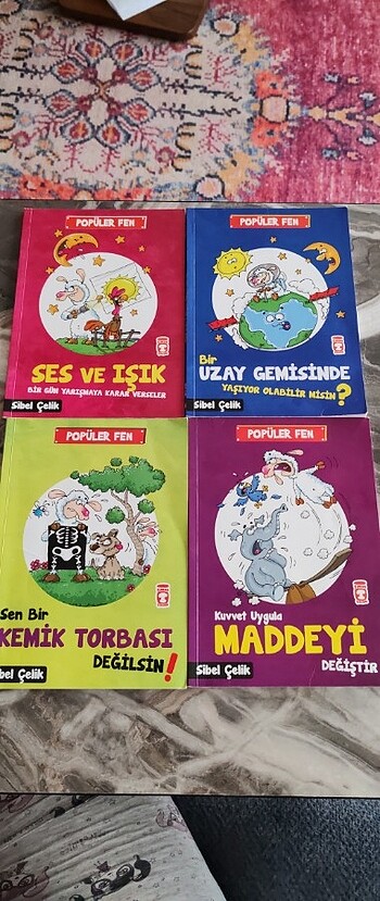 POPÜLER FEN SERİSİ 4 KİTAP