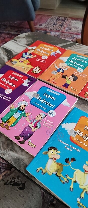 Beden ATASÖZÜ VE DEYİM HİKAYELERİ SELİMER YAYINLARI 9 ADET KİTAP
