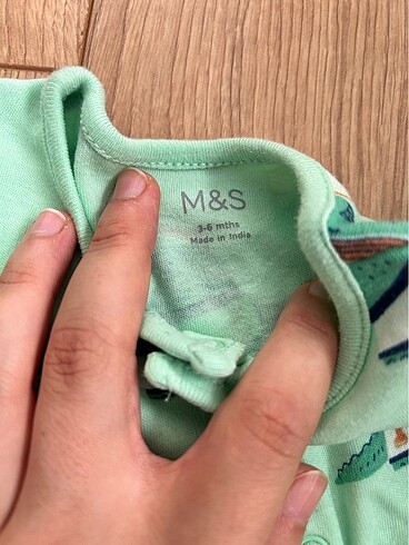 6 Ay Beden M&S erkek bebek tulum