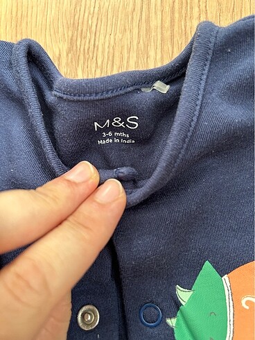 6 Ay Beden M&S erkek bebek tulum