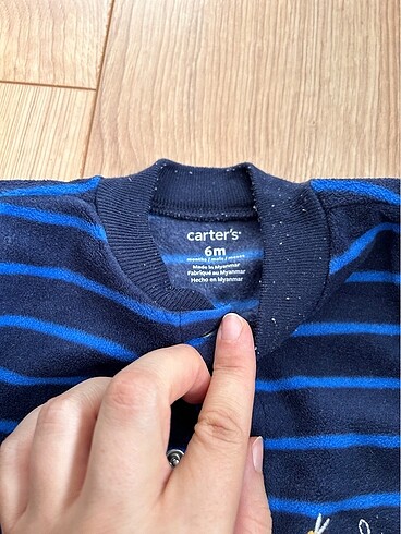 6 Ay Beden Carters erkek bebek tulum