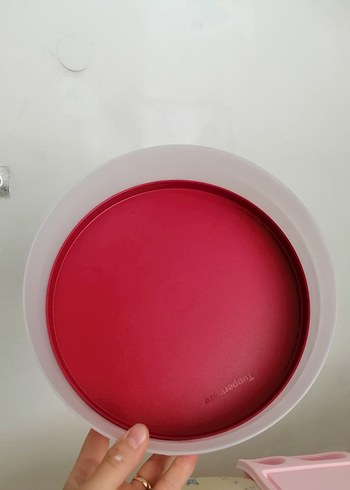 Tupperware Tupperware Kırmızı Plastik kalıp