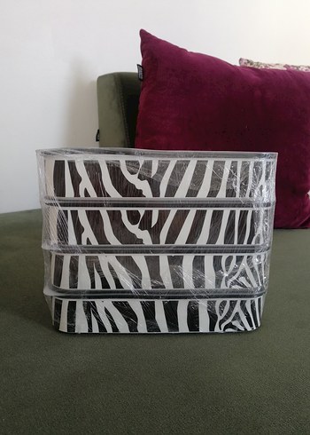 Tupperware dörtlü zebra sus et