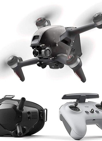 DJI FPV Combo Drone 4K, 6000 metre Uçuş, 10km Video Aktarımı