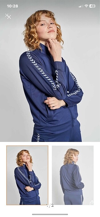 Hummel Genval Fermuarli Sweatshirt