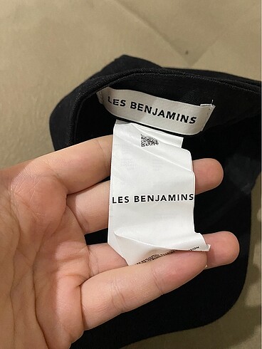  Beden siyah Renk Orijinal Les Benjamins Siyah Şapka