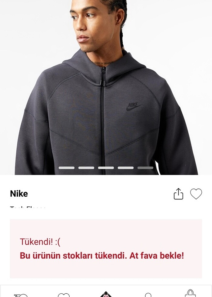 nike tech fleece - Görsel 3