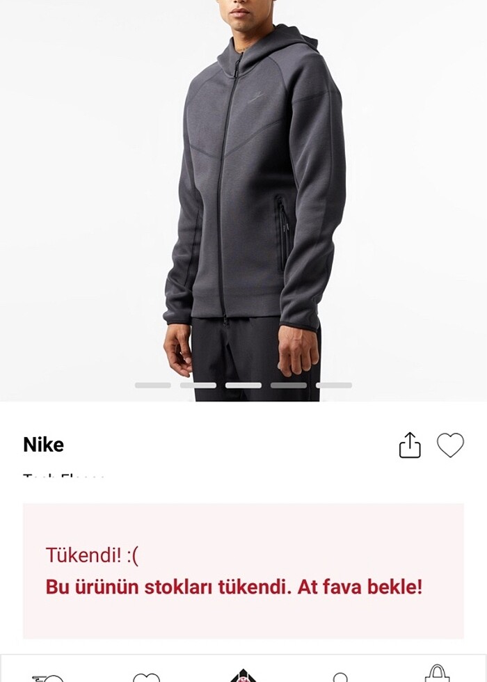 nike tech fleece - Görsel 4