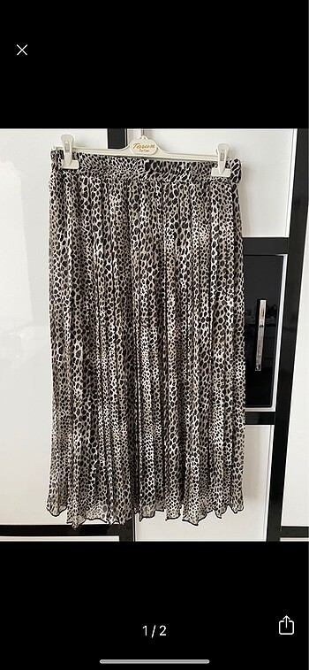 Pliseli sifon etek