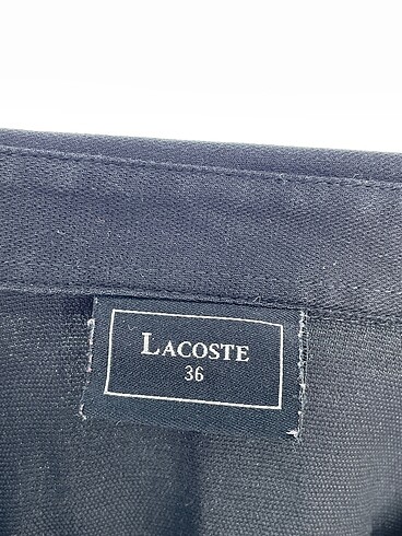 36 Beden siyah Renk Lacoste Gömlek %70 İndirimli.