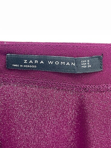 s Beden mor Renk Zara Bluz %70 İndirimli.