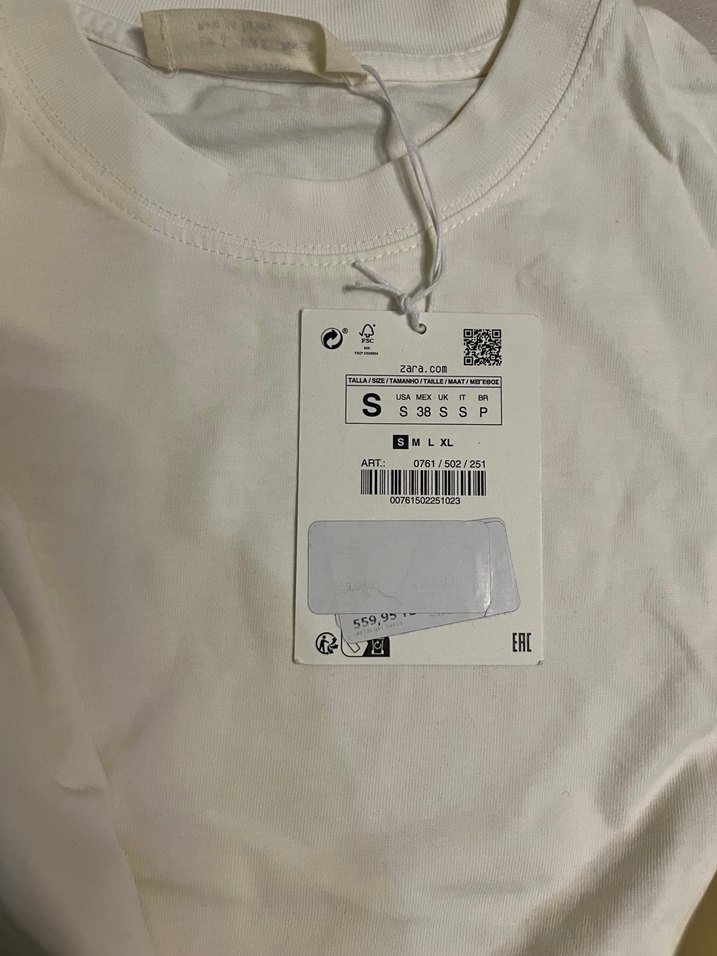 Erkek Beyaz Uzun Kollu Basic Tişört - Görsel 2