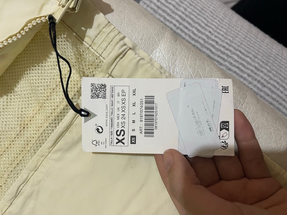 Bej Midi yağmurluk - Görsel 4