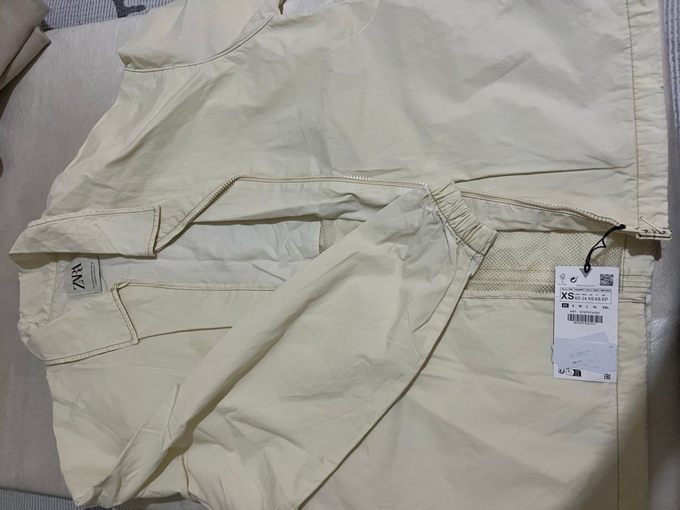 Bej Midi yağmurluk - Görsel 2