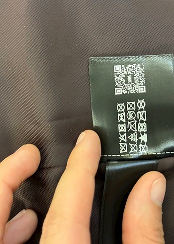 Kahverengi Uzun Deri Ceket - Görsel 7