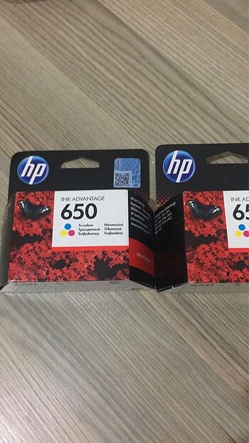 hp650 kartuş renkli 2 adet