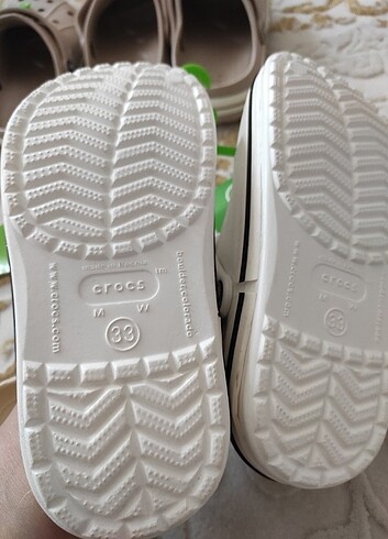 33 Beden Crocs terlik 