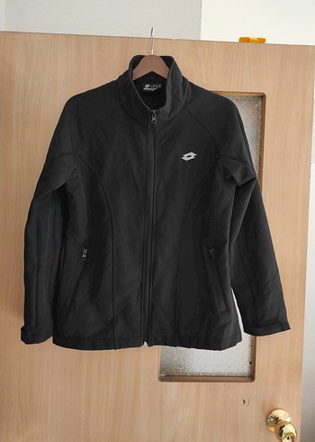 Lotto Siyah Fermuarli Kadin Sweatshirt