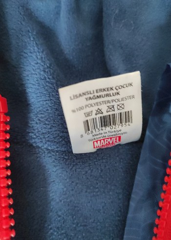 Erkek Çocuk Lacivert Fermuarlı Ceket - Görsel 8