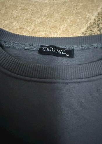 U.S. Polo Assn. Gri erkek Sweatshirt - Görsel 2