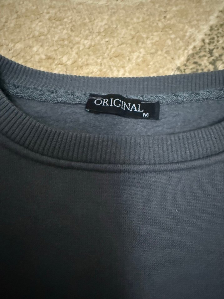 U.S. Polo Assn. Gri erkek Sweatshirt - Görsel 2