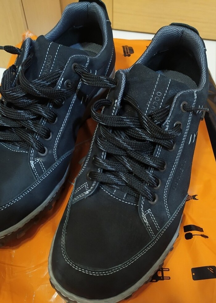 Dockers  217111 Su Geçirmez Siyah Outdoor Ayakkabı 45 Numara - Görsel 2