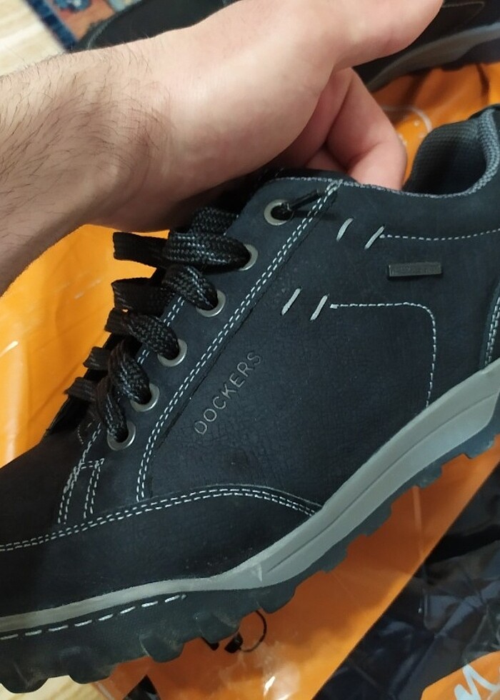 Dockers  217111 Su Geçirmez Siyah Outdoor Ayakkabı 45 Numara - Görsel 3