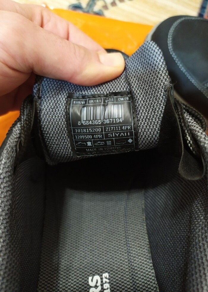 Dockers  217111 Su Geçirmez Siyah Outdoor Ayakkabı 45 Numara - Görsel 5