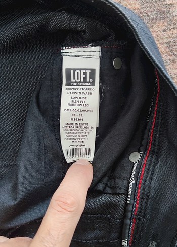 LOFT Slim Fit Darwın Wash Dar Paça Jean