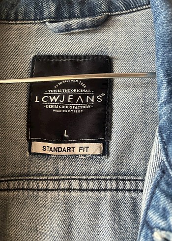 Gevşek Kesim Mavi Denim Erkek Ceket - Görsel 3