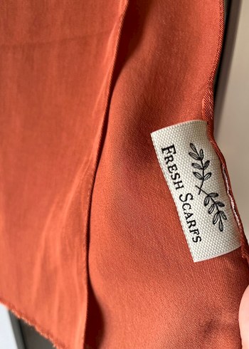 Fresh Scarfs  Keten Drapeli Kadın Şal - Görsel 2