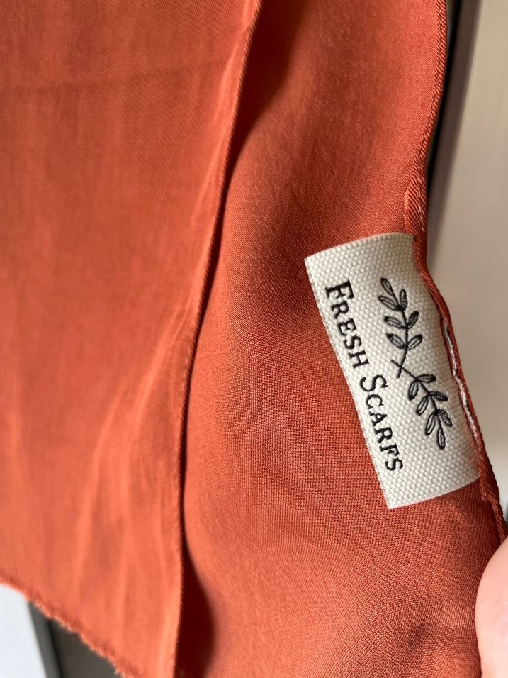 Fresh Scarfs  Keten Drapeli Kadın Şal - Görsel 2