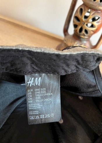 Gri Keten Erkek Şapka - Görsel 3