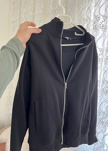 Fermuarlı Siyah Erkek ceket - Görsel 8