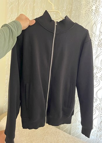 Fermuarlı Siyah Erkek ceket - Görsel 12