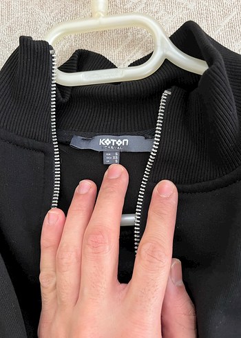 Fermuarlı Siyah Erkek ceket - Görsel 6