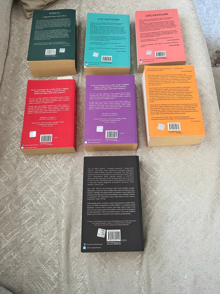 Diana Gabaldon un OUTLANDER SERİSİ  - 7 Kitap - Görsel 2
