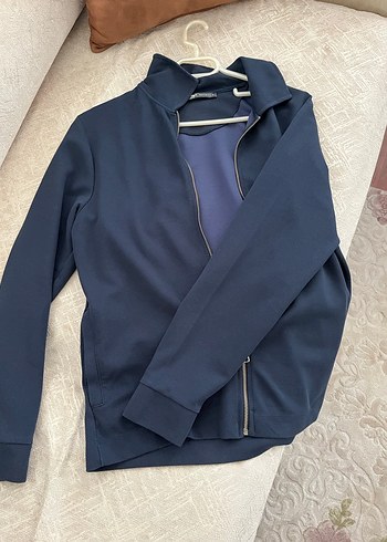 Fermuarlı Lacivert Erkek Polar Ceket - Görsel 5