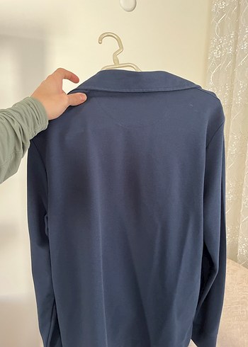 Fermuarlı Lacivert Erkek Polar Ceket - Görsel 3