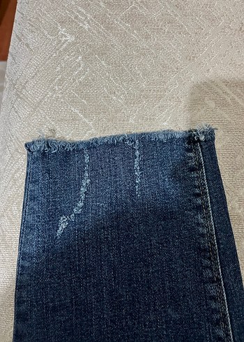 Loft marka Düğmeli Mavi Batik Desenli Erkek pantolon - Görsel 10